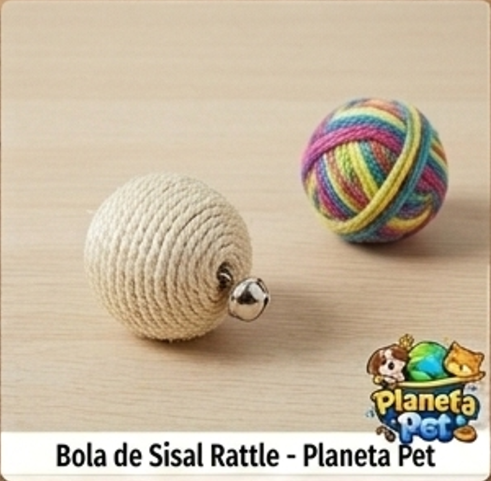 Bola de Sisal Rattle